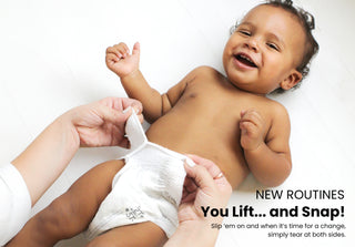 Clear+Dry™ Natural Disposable Diaper Pants