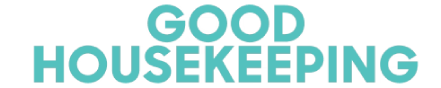 Good Housekeeping logo in teal color